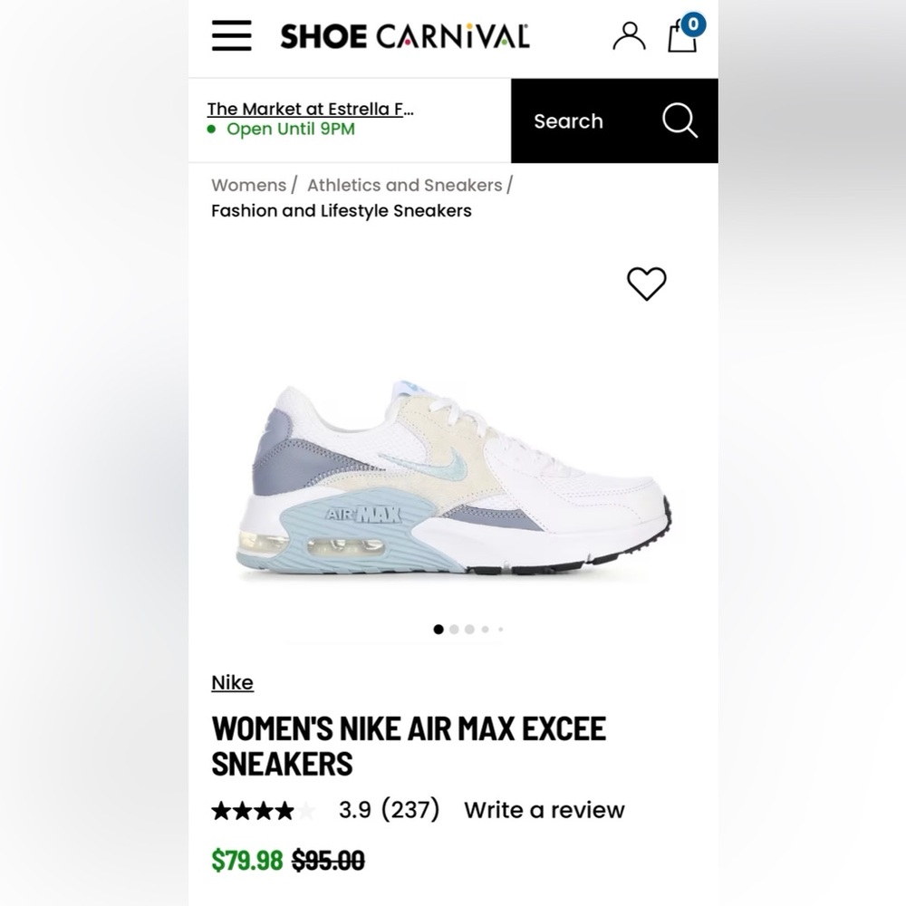 Women’s Nike air max excee - Picture 5 of 5